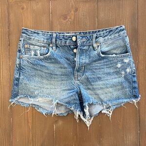 Free People We The Free Good Times Relaxed Shorts Size 28